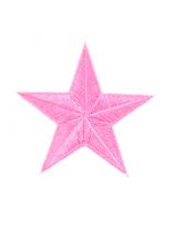 Aufbügler rosa Stern