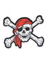 Aufbügler Totenkopf Pirat