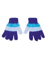 Kinder Handschuhe blau weiß