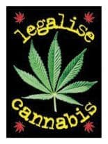 3 Legalise Cannabis Postkarten