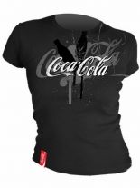 Coca Cola Girl T-Shirt Logo
