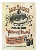 3 Jack Daniels Postkarten