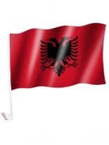 Albanien Autofahne