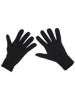 Strick Handschuhe schwarz