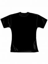 Girl T-Shirt schwarz