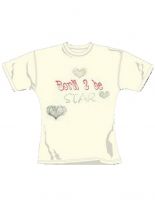 Girl T-Shirt Born 2 be star