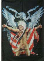 Indianer USA Posterfahne