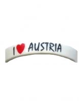 Silikon Armband I love Austria
