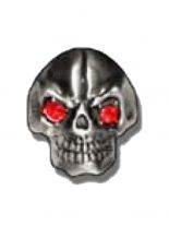 Metallring Skull with Eyes