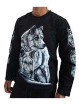 Sweatshirt Wölfe