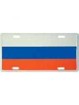 Autoschild Russland Flagge