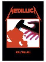 Metallica Poster Fahne Kill em all