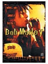 Bob Marley Poster Fahne Reveals