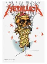 Metallica Poster Fahne One