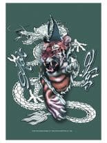 Dragon & Tiger Posterfahne