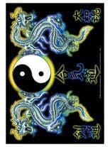Sunrise Dragon Tao Posterfahne