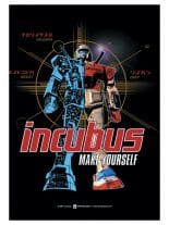 Incubus Robot Poster Fahne