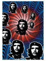 Che Guevara Posterfahne Spiral