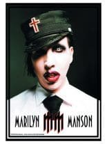 Marilyn Manson Poster Fahne