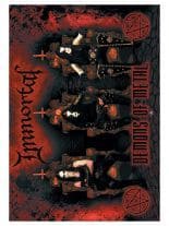Immortal Poster Fahne Demons of Metal