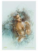 Luis Royo Posterfahne Prohibited Sketchboo