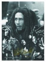 Bob Marley Poster Fahne Foto Collage