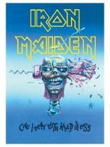 Iron Maiden Poster Fahne Can I play with Madness