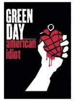 Green Day Poster Fahne American Idiot Granate