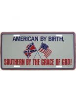 Autoschild American by Birth