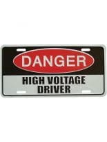 Autoschild Danger High Voltage