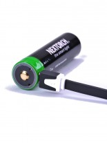 Akku mit USB 18650 USB Lithium Ion 3.6V 3.400mAh