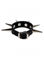 Leder Armband Conenieten 3 cm