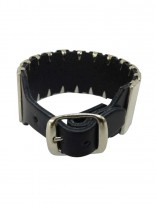 Leder Armband Streifennieten