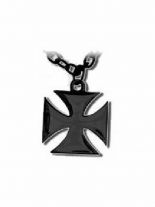 Metallkette mit Anhänger Iron Cross