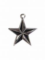 Metallkette mit Anhänger Star