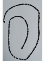 Magnet Armband Kette schwarz und silberne Kugeln